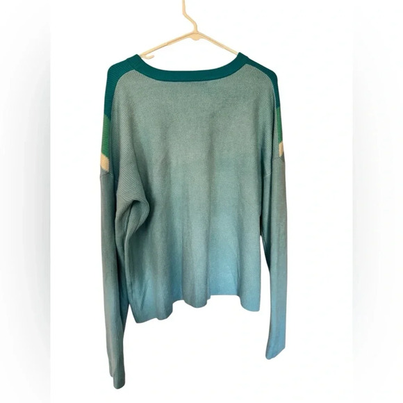 Lilly Pulitzer Rivka Sweater - Ravello Blue Chevron StripeSize XL - Picture 10 of 15